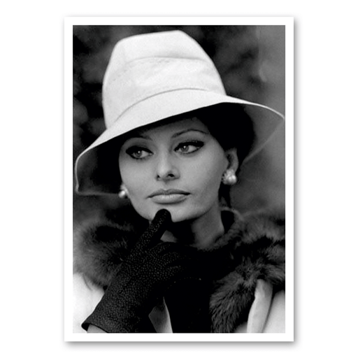 Mo-Ca Dutch old canvas Elegante Sophia Loren