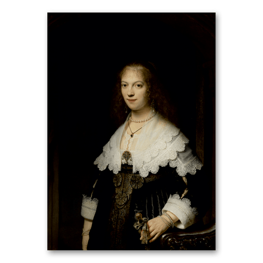 Mo-Ca Dutch old canvas Rembrandt van Rijn