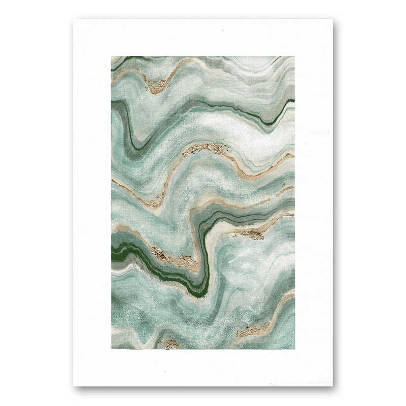 Mo-Ca Dutch old canvas Marmer groen