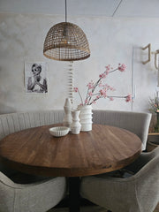 Sfeerbeeld van het canvas doek Brigitte Bardot in Dutch Old Canvas.