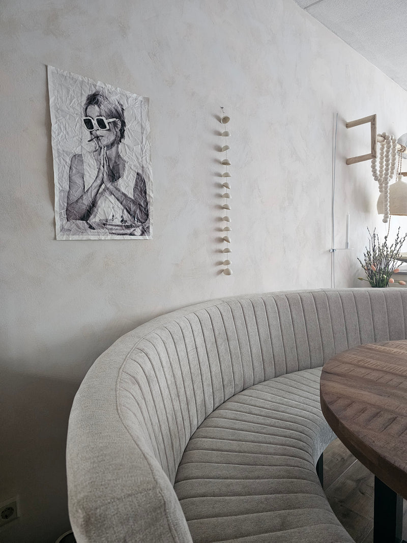 Sfeerbeeld van het canvas doek Brigitte Bardot in Dutch Old Canvas.