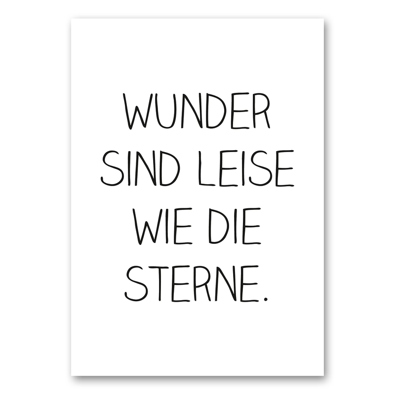 Mo-Ca Dutch old canvas Wunder sind leise wie die sterne