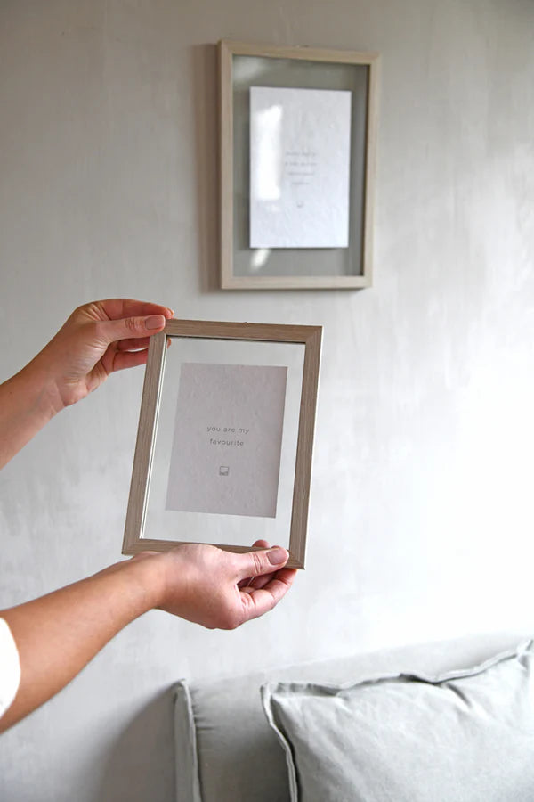 Leeff Wooden Photo Frame 'Philou' – A5