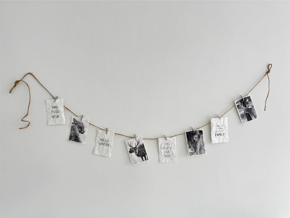 Winterslinger met dieren