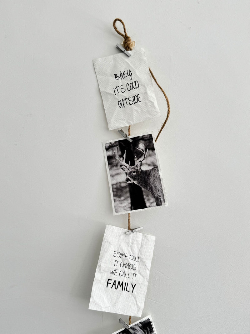 Winterslinger met dieren