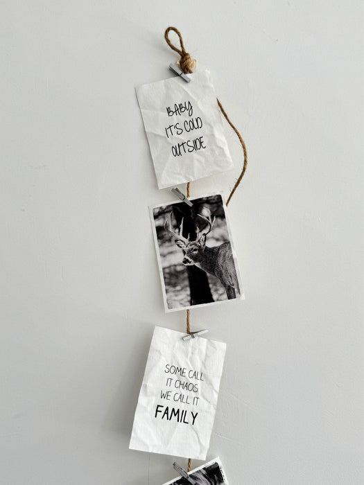 Winterslinger met dieren