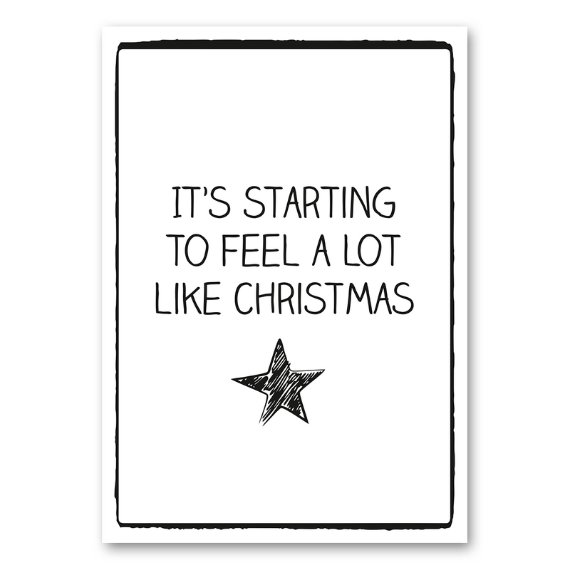 It's starting to feel