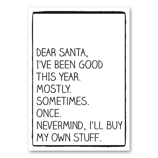 Dear santa
