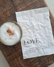 Love met de uitleg erover