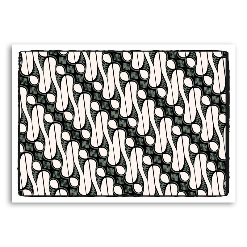 Mo-Ca Dutch old canvas Batik