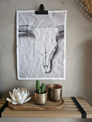 Sfeerbeeld skull aan de muur 