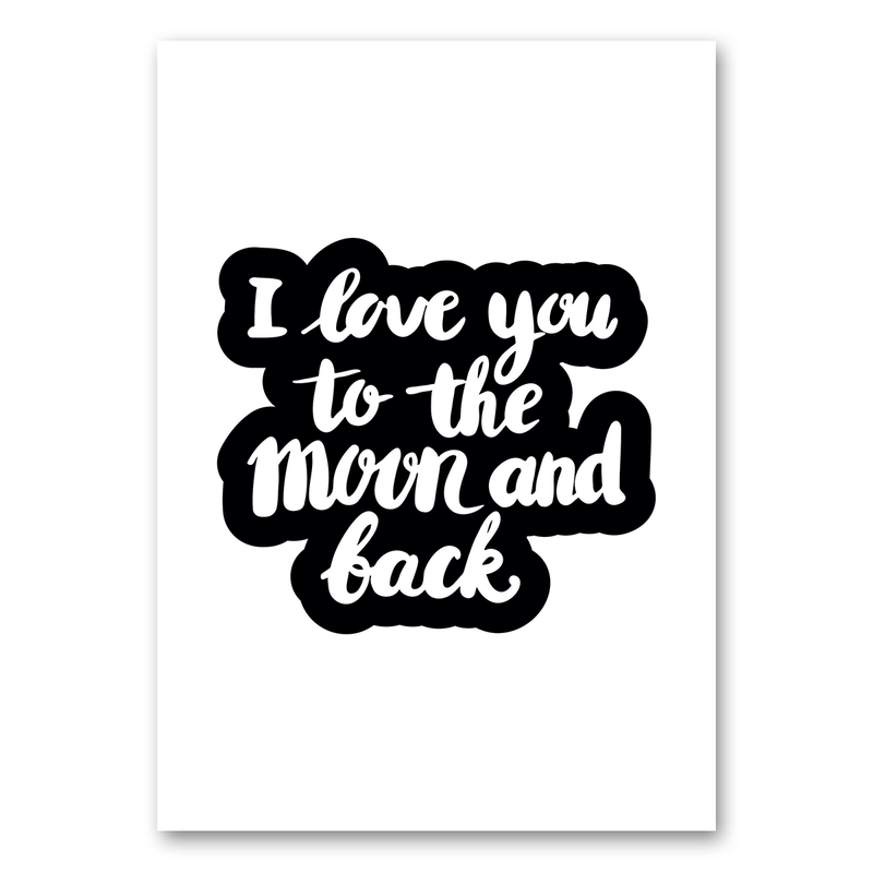 Mo-Ca Dutch old canvas I love you