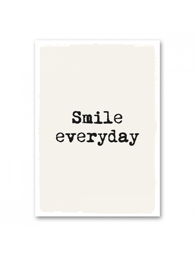 Mo-Ca Dutch old canvas Smile everyday