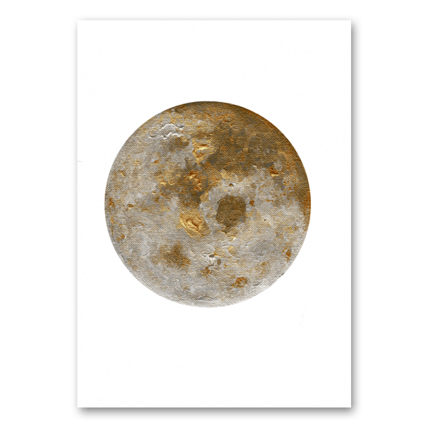Mo-Ca Dutch old canvas White moon