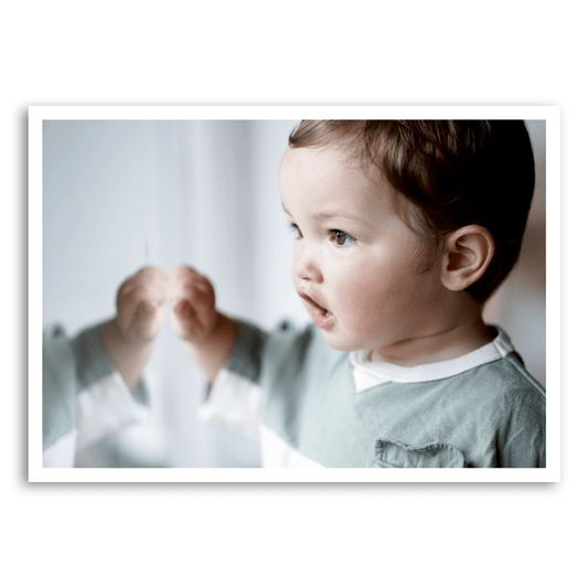 Mo-Ca Dutch old canvas Eigen foto liggend witte rand