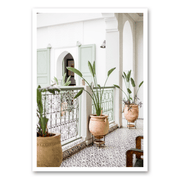 Mo-Ca Dutch old canvas Marrakesh Riad