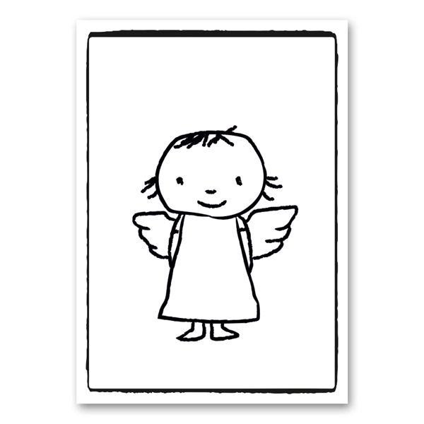 Mo-Ca Dutch old canvas Lief engeltje