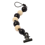 Mo-Ca Dutch old canvas Wooden beads clips hanger