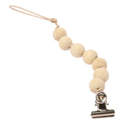 Mo-Ca Dutch old canvas Wooden beads clips hanger