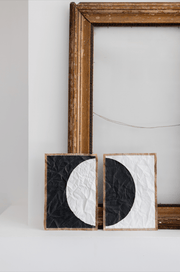 Mo-Ca Dutch old canvas White, Black and Gold