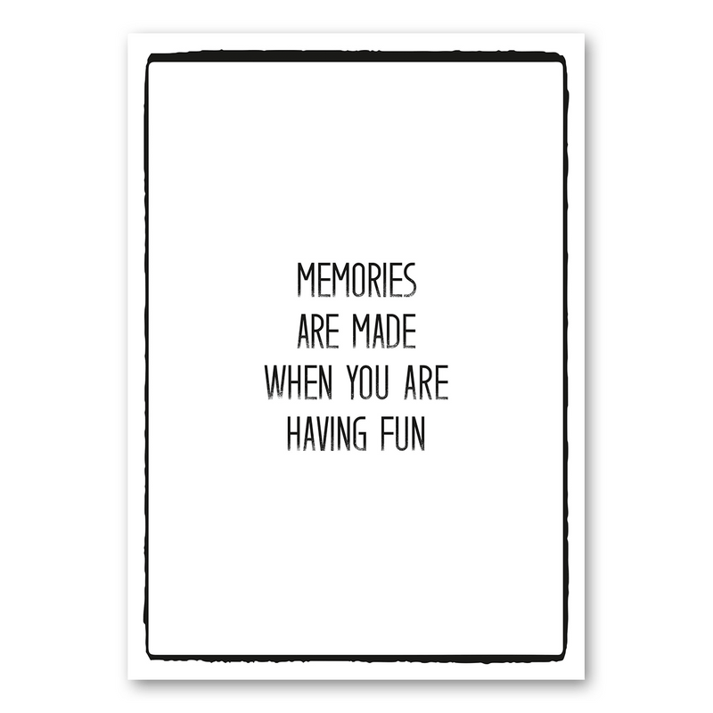 Mo-Ca Dutch old canvas Memories are made when you are having fun