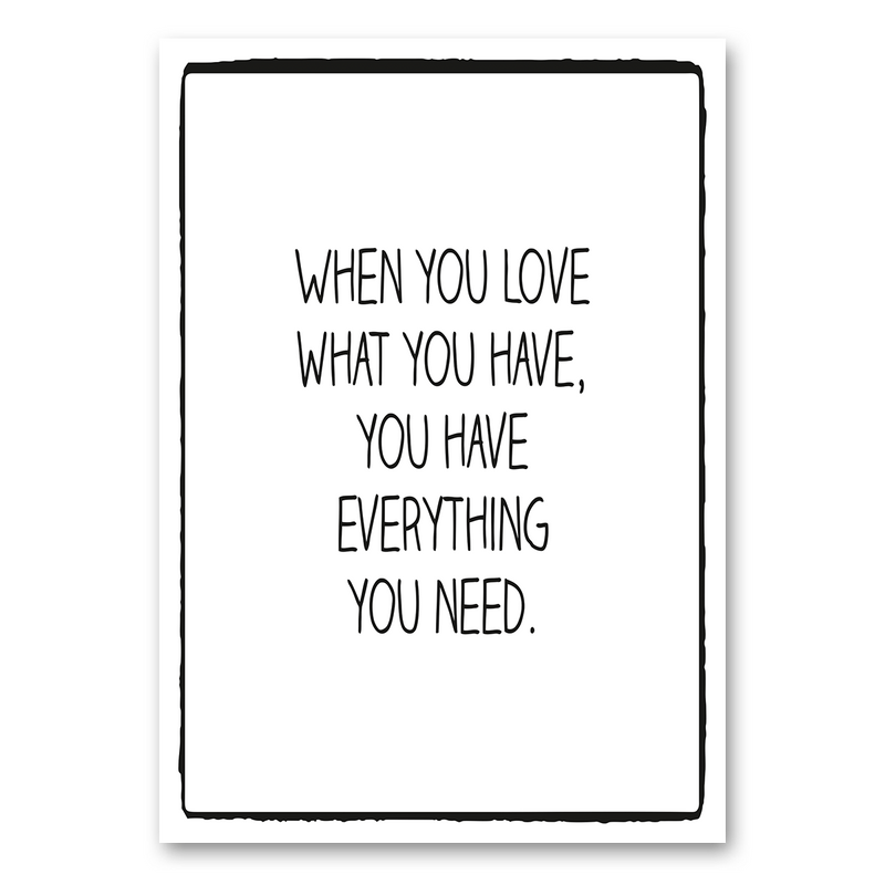 Mo-Ca Dutch old canvas When you love