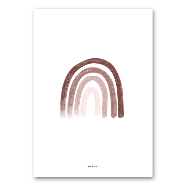 Mo-Ca Dutch old canvas Roze regenboog
