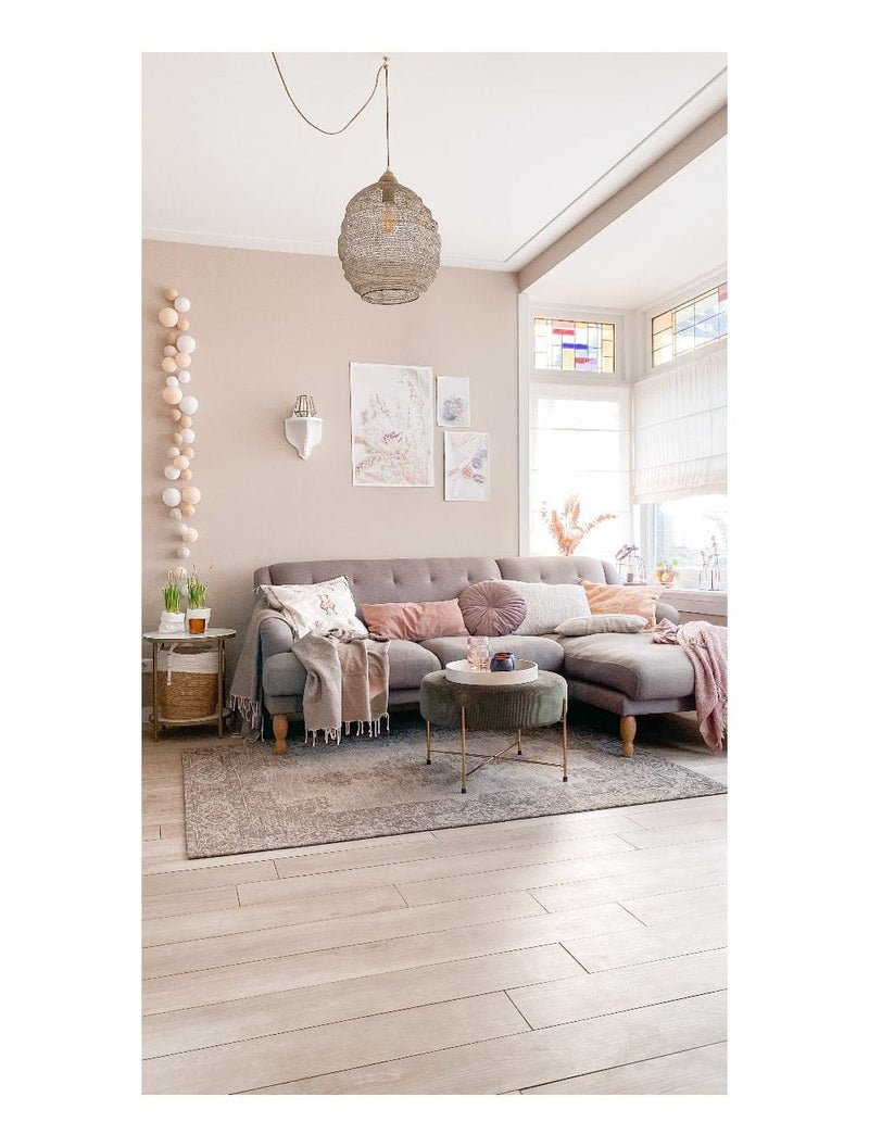 Mo-Ca Dutch old canvas Bloemen detail