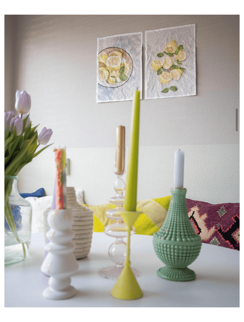 Mo-Ca Dutch old canvas Schaal vol citroenen